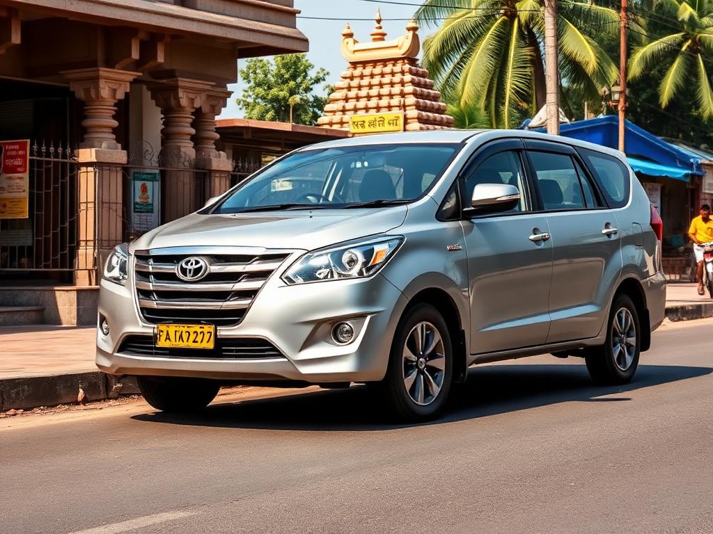 Innova taxi (Toyota Innova) for outstation trips from Hyderabad